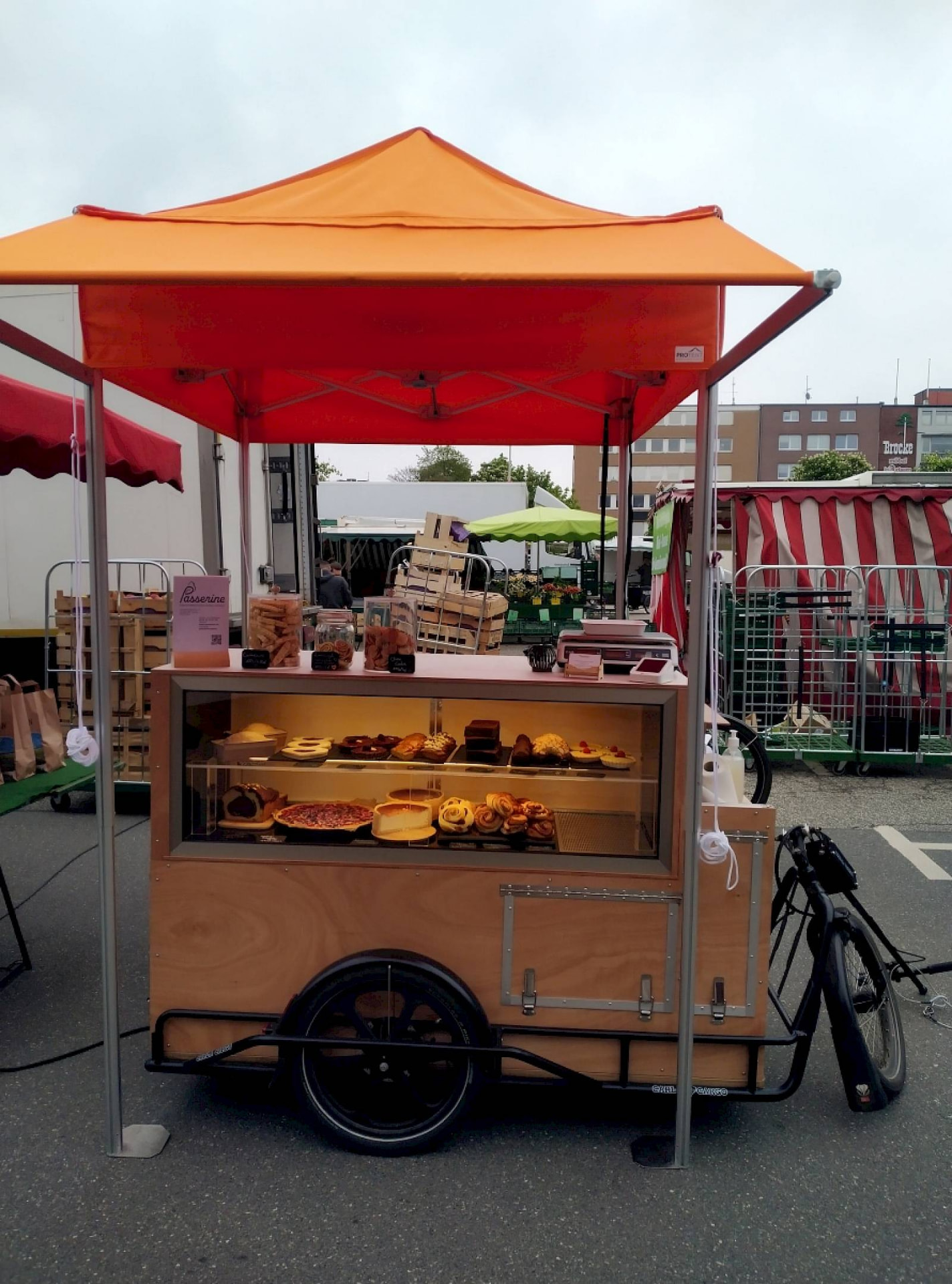 Wochenmarkt als mobiles Gastronomiekonzept auf Basis der CARLA