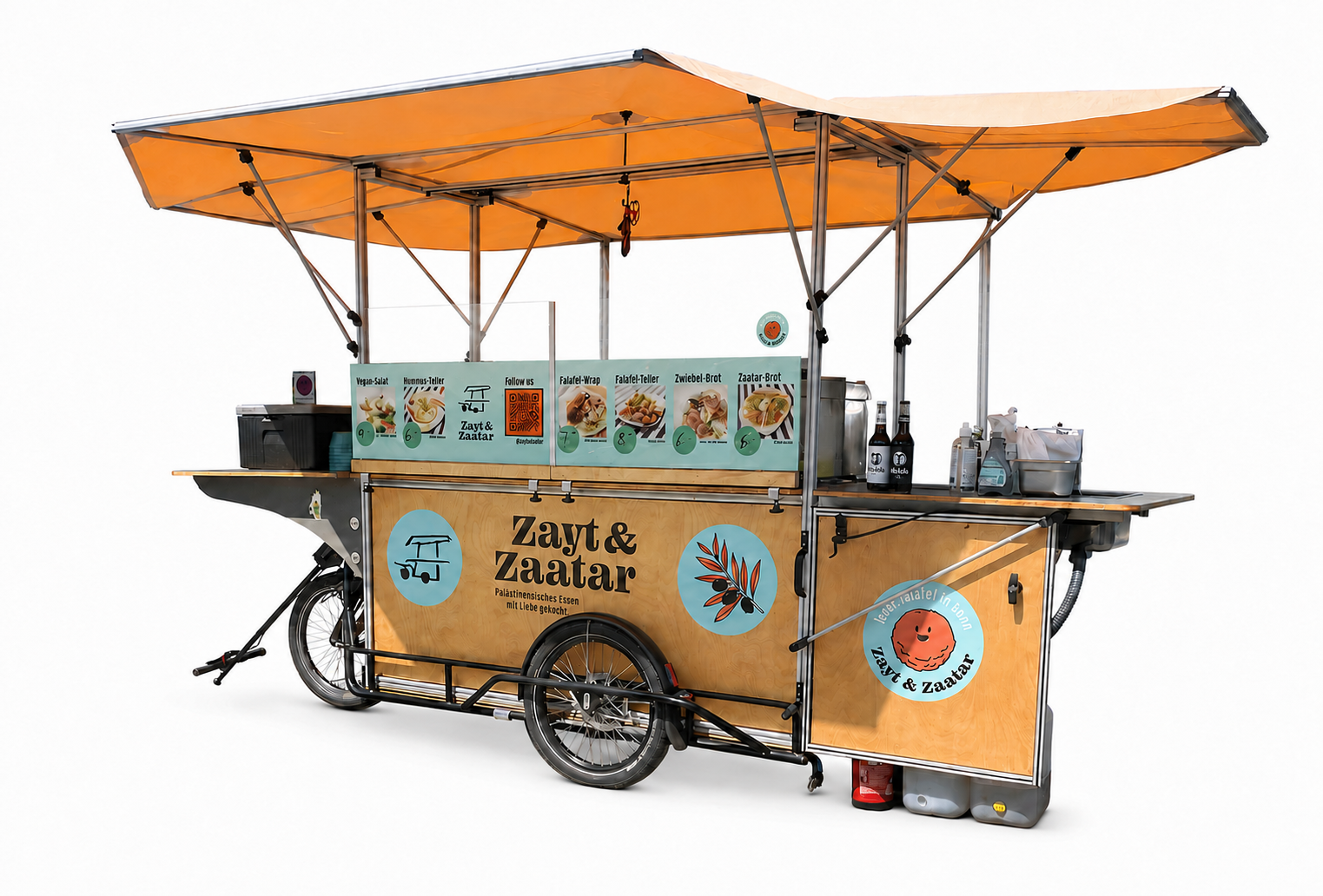CARLA mit individueller mobiler Küche: Professionelle Streetfood- und Catering-Konzepte
